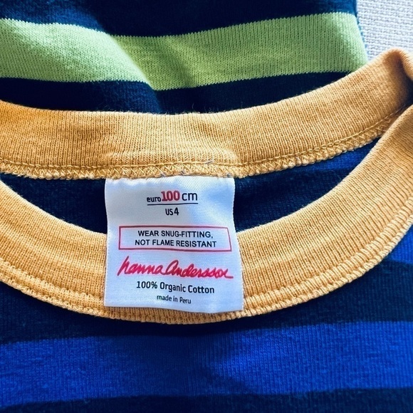 HANNA ANDERSSON Stripe Pajamas - Picture 2 of 2